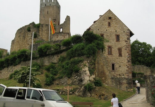 Burg Rötteln oberhalb Lörrach