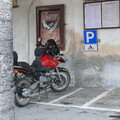 Parkplatz in Triora