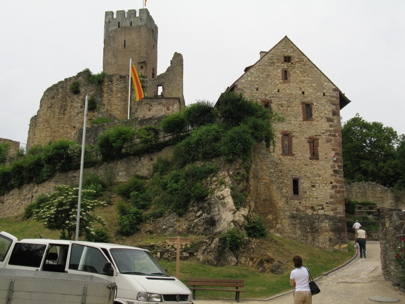 Burg Rötteln oberhalb Lörrach