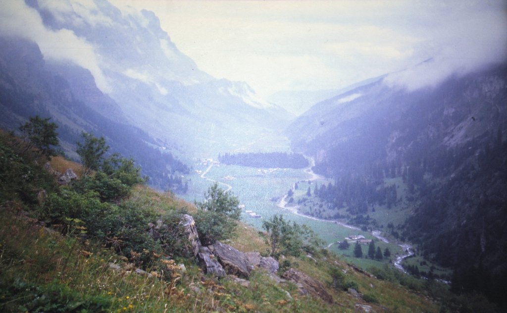 Anreise: Klausen, Blick nach Glarus oder auf den Urnerboden